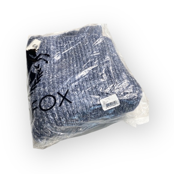 new Wildfox ❤︎ Drew Reversible Cozy Chunky Knit Sweater ❤︎ Galaxy Blue ❤︎ Medium - Picture 13 of 16